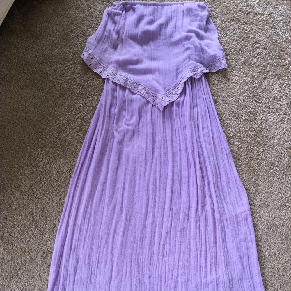 Jen’s Pirate Booty Long Maxi Dress (light purple)